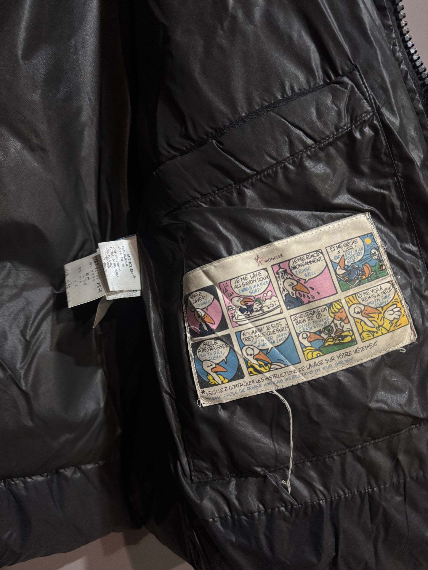 MONCLER BLACK JACKET