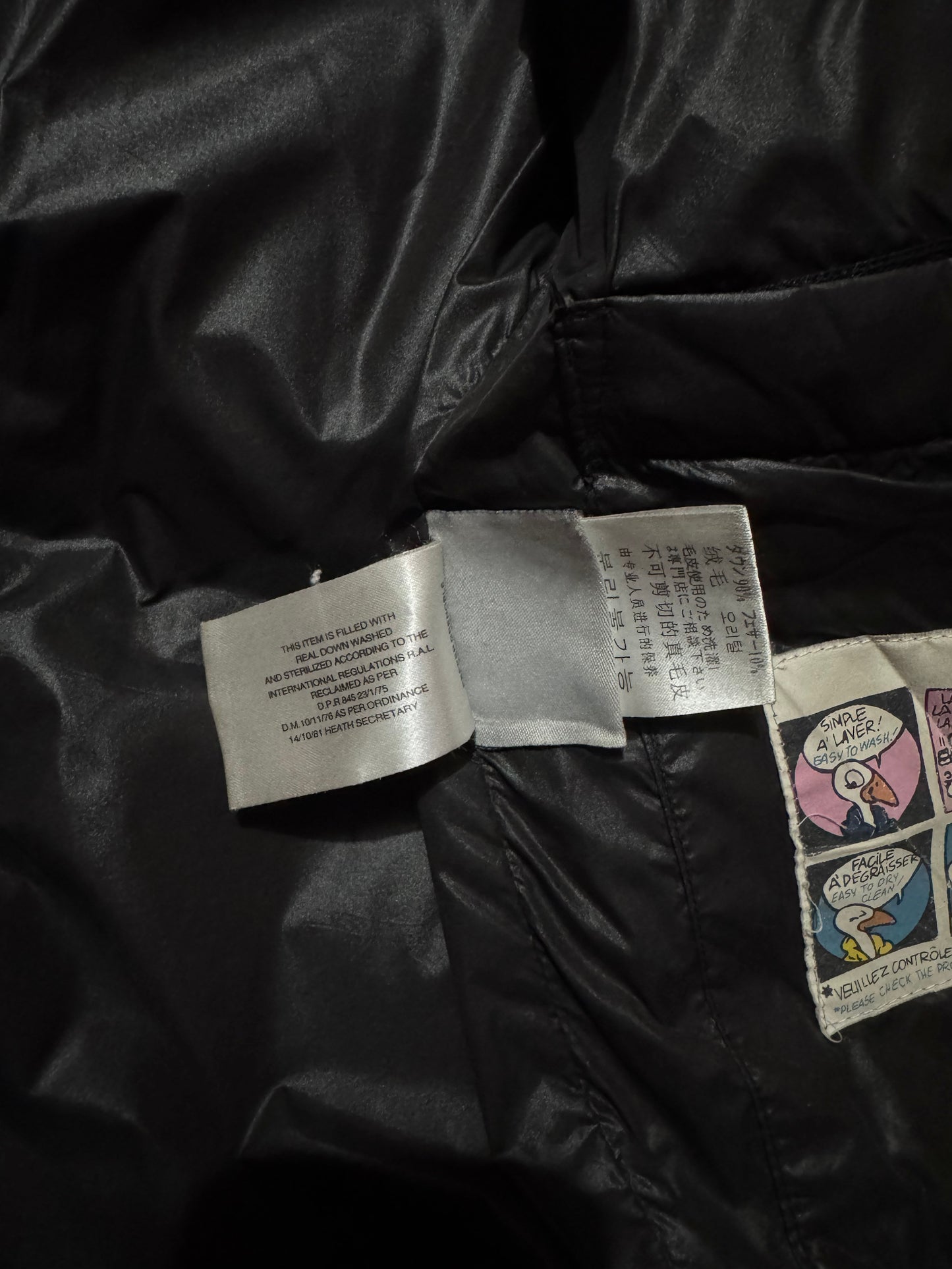 MONCLER BLACK JACKET