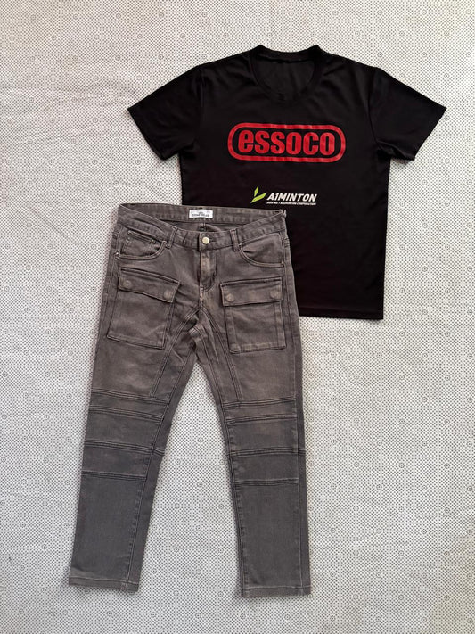 STONE ISLAND CARGO AND T-SHIRT