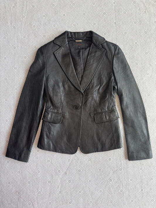 KOREAN COT LEATHER JACKET