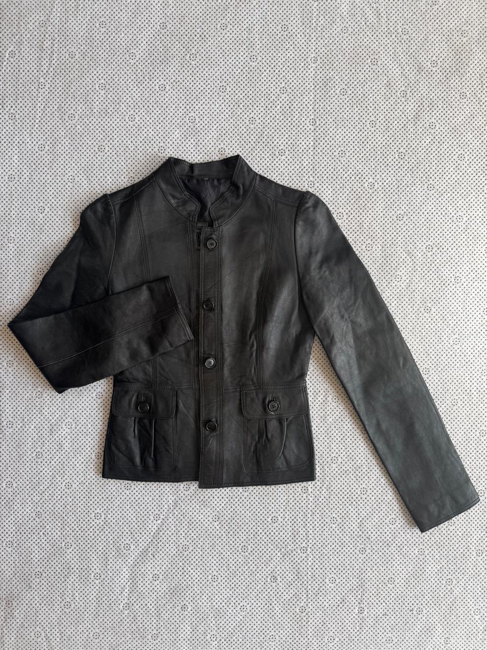 KOREAN COT LEATHER JACKET