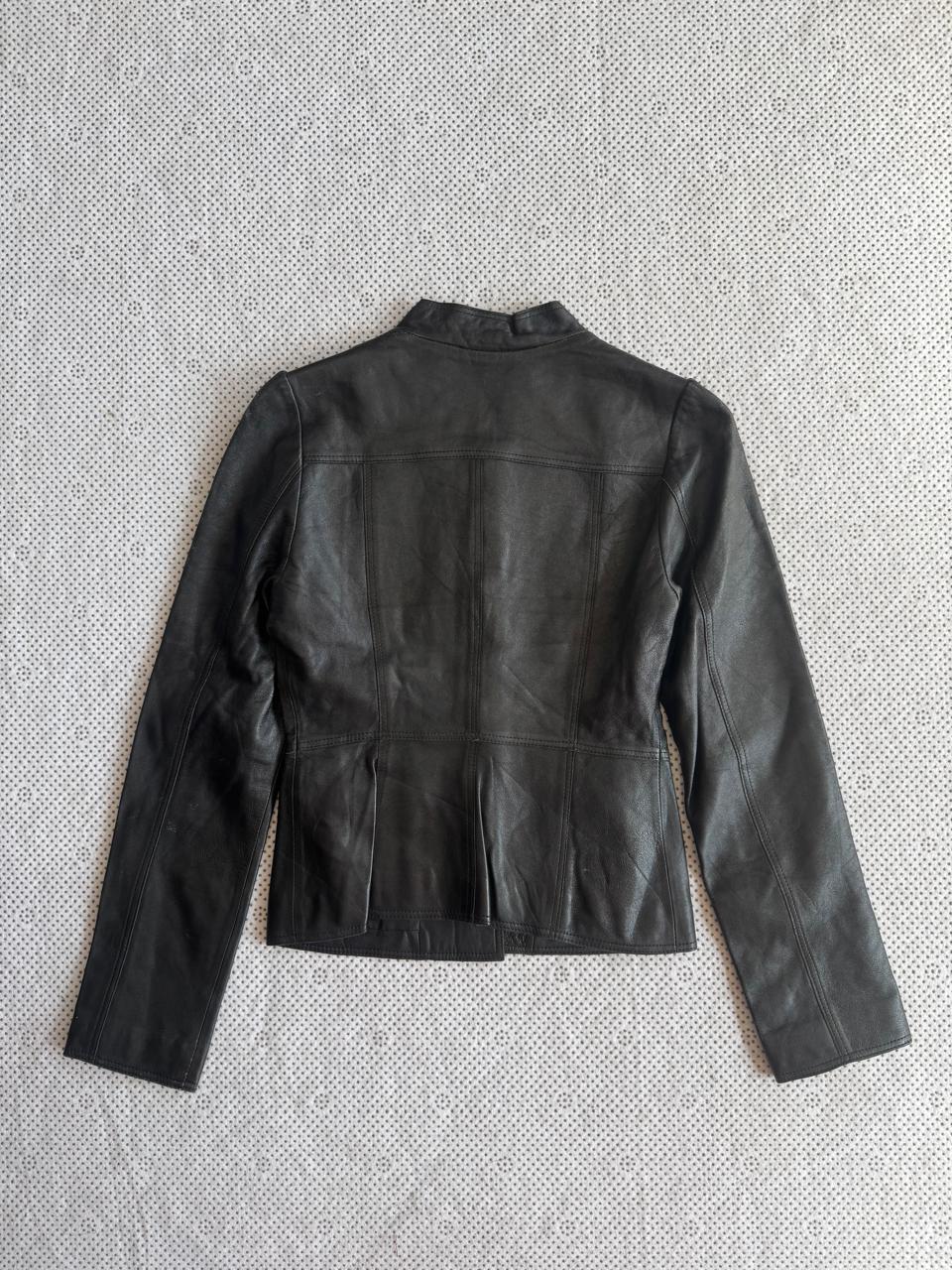 KOREAN COT LEATHER JACKET