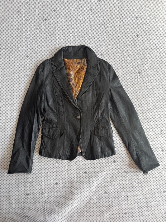 KOREAN LEATHER JACKET LEO
