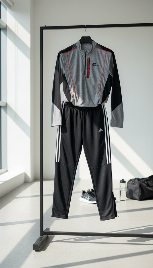 ADIDAS TRACK AND NEPA FULL SLEEVES T-SHIRT