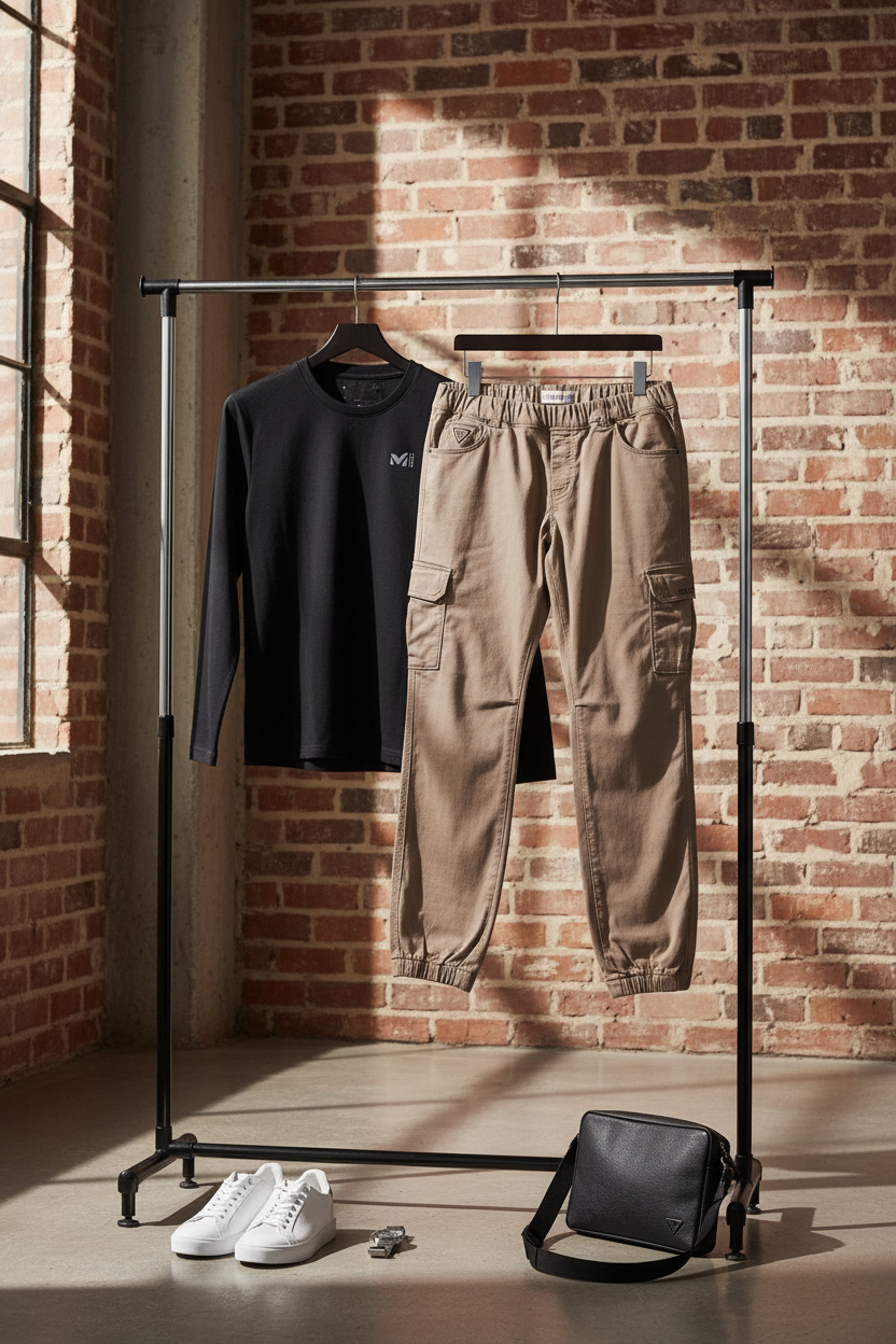 MILLET FULL SLEEVES AND GUESS CARGO